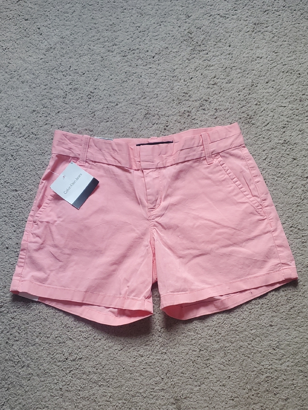Calvin Klein Jeans Pink Women's Chino Shorts